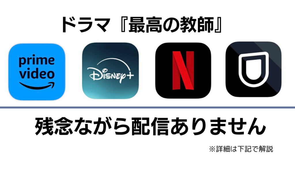 Netflix 最高の教師 配信