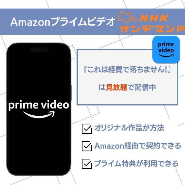 これは経費で落ちません! 配信 Amazonプライムビデオ