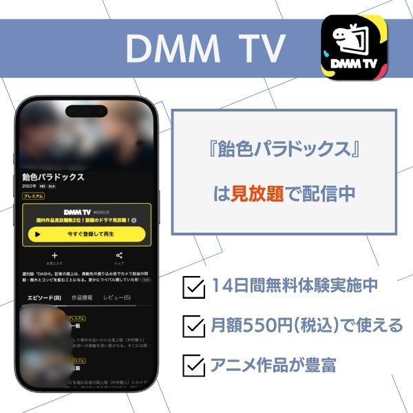 飴色パラドックス 配信