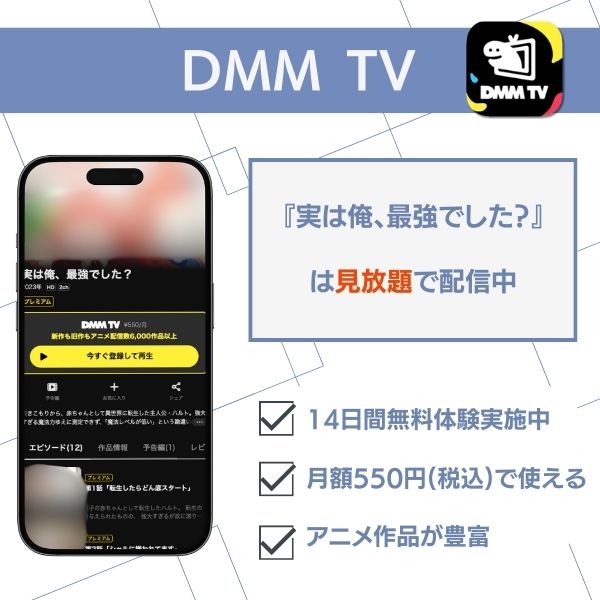 実は俺、最強でした? 配信 DMM TV