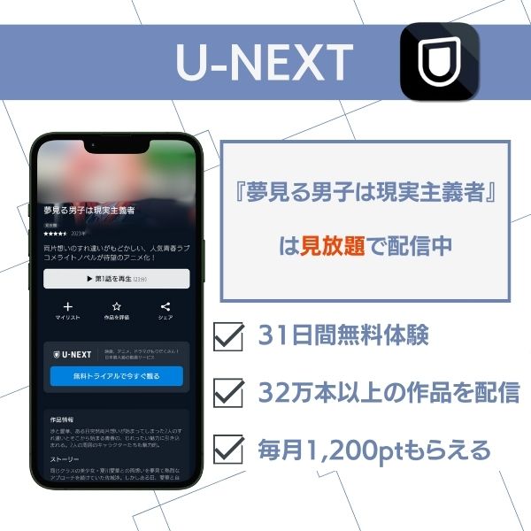夢見る男子は現実主義者 配信
