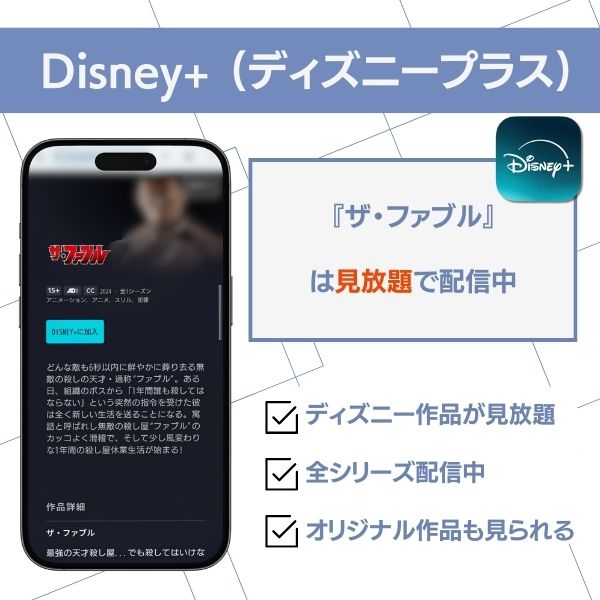 ザ・ファブル 配信