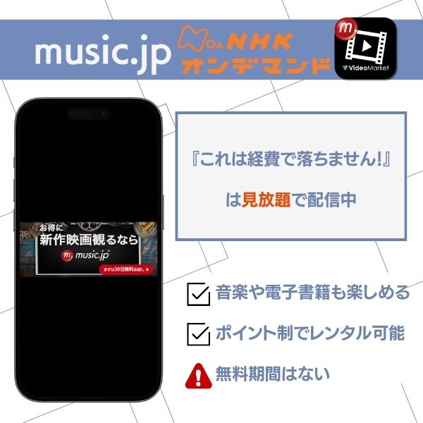 これは経費で落ちません! 配信 music.jp