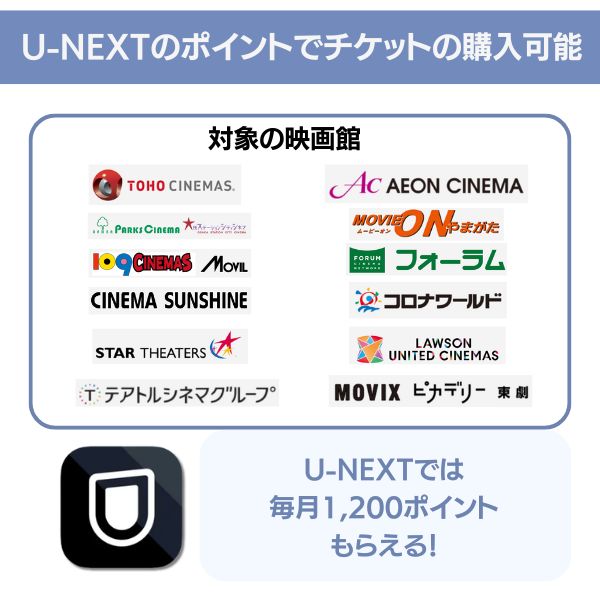 u-next 映画 500円