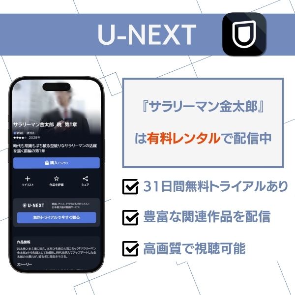 サラリーマン金太郎 配信