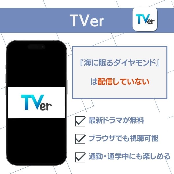 海に眠るダイヤモンド 配信 tver