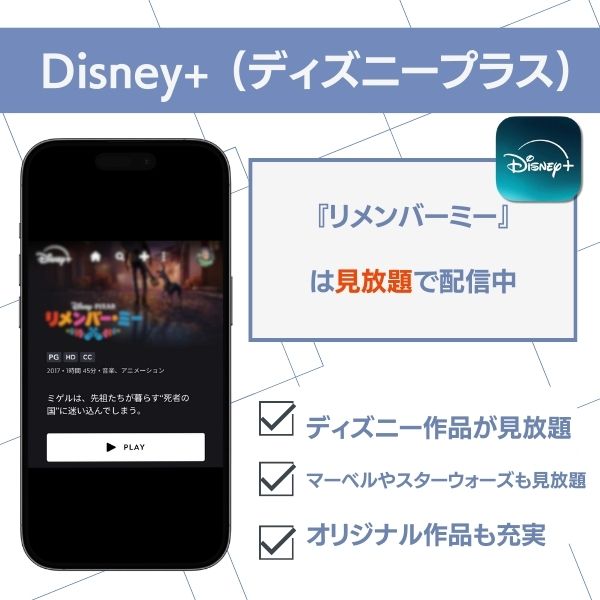 リメンバーミー　配信
