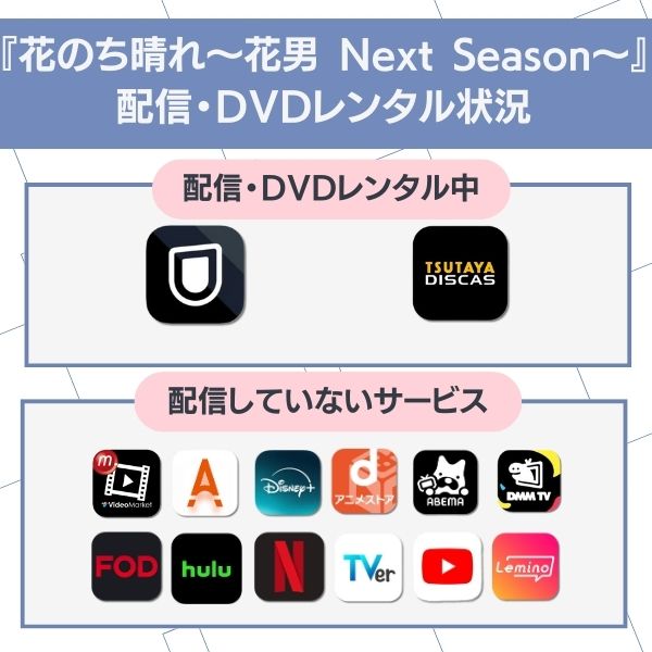 花のち晴れ 配信