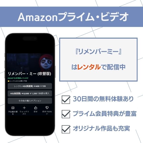 リメンバーミー　配信