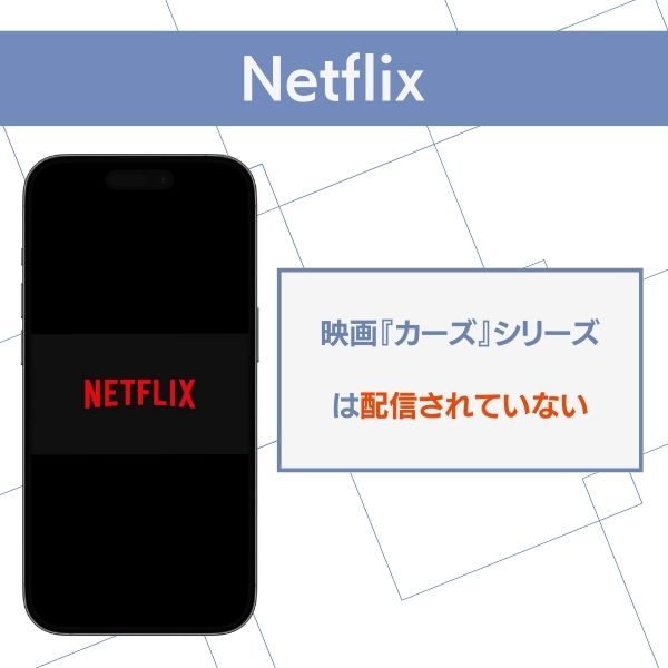 Netflix　カーズ　配信