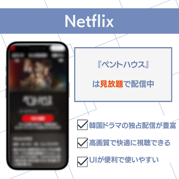 ペントハウス 配信 Netflix