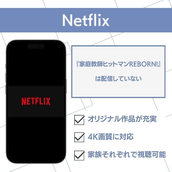 家庭教師ヒットマンREBORN! Netflix