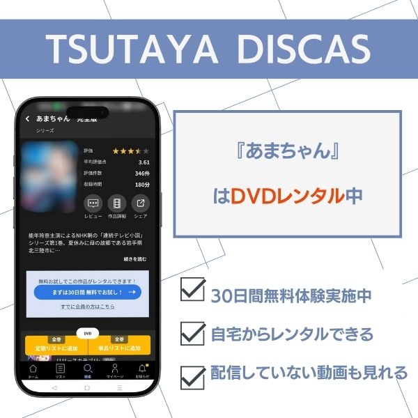 あまちゃん 配信