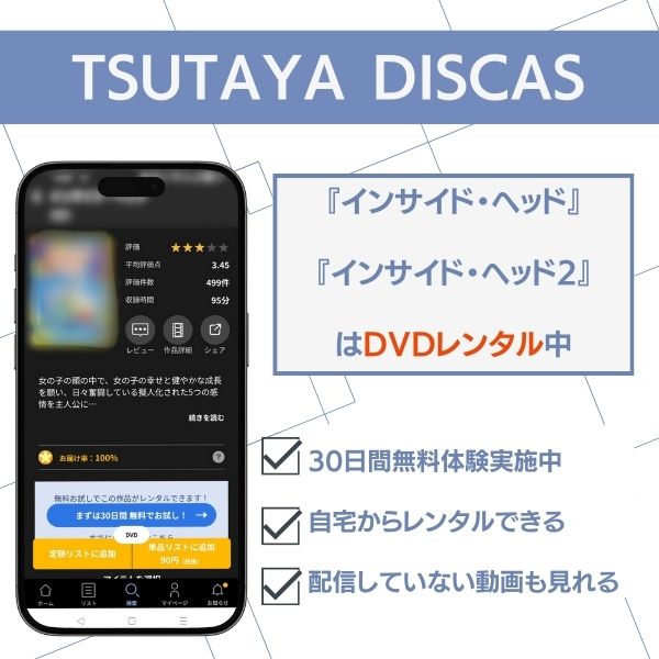 インサイド・ヘッド 配信