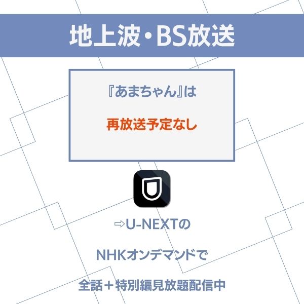 あまちゃん 配信