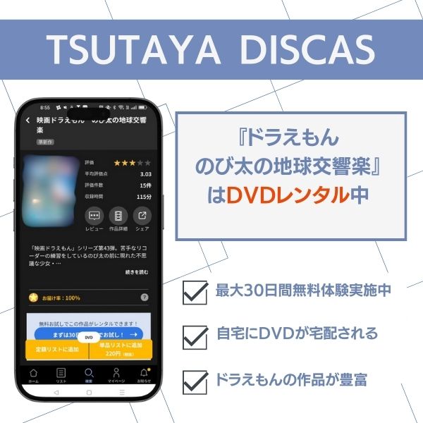 ドラえもん のび太の地球交響楽 配信