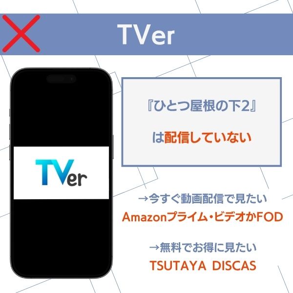 ひとつ屋根の下2 配信