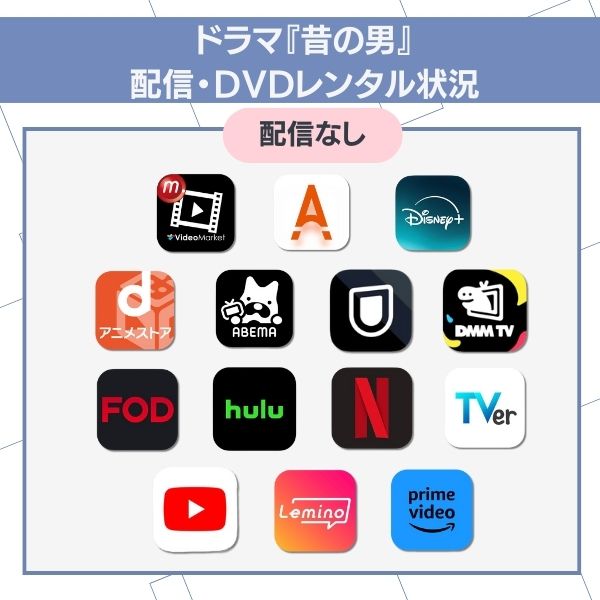 昔の男 配信なし