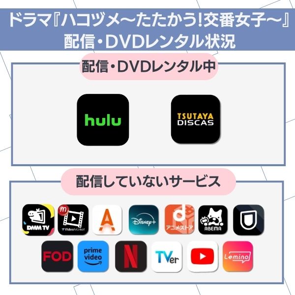 ハコヅメ　配信