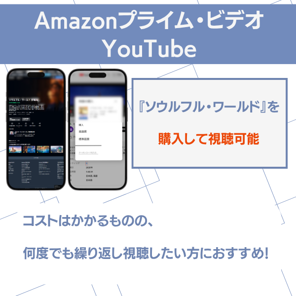 ソウルフル・ワールド 配信 Amazonプライム・ビデオ YouTube