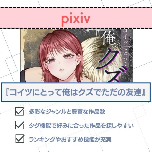 コイツにとって俺はクズでただの友達 pixiv