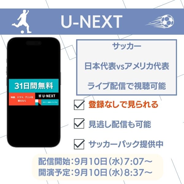 サッカー日本代表 対 アメリカ代表戦