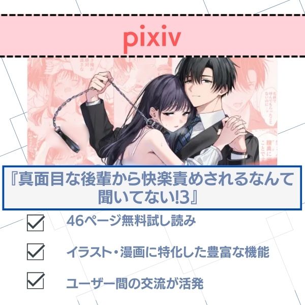 真面目な後輩から快楽責めされるなんて聞いてない!3 pixiv配信状況