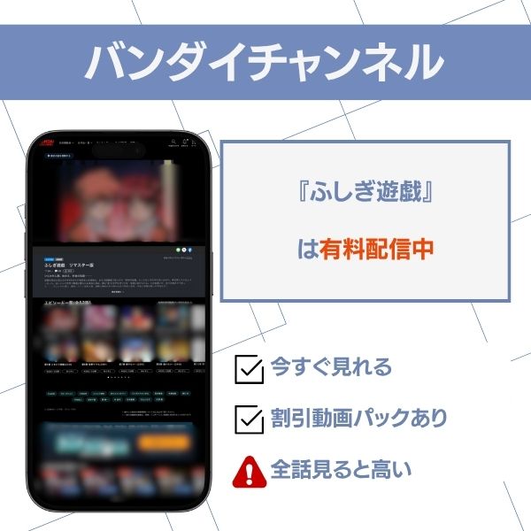 ふしぎ遊戯 配信 バンダイチャンネル