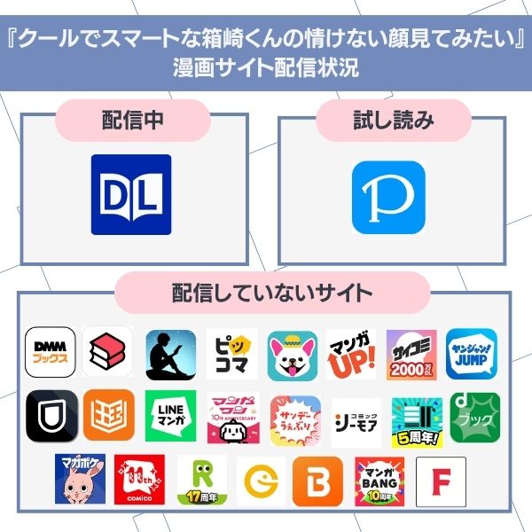 クールでスマートな箱崎くんの情けない顔見てみたい　配信状況