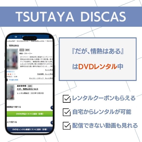 だが、情熱はある TSUTAYA DISCAS