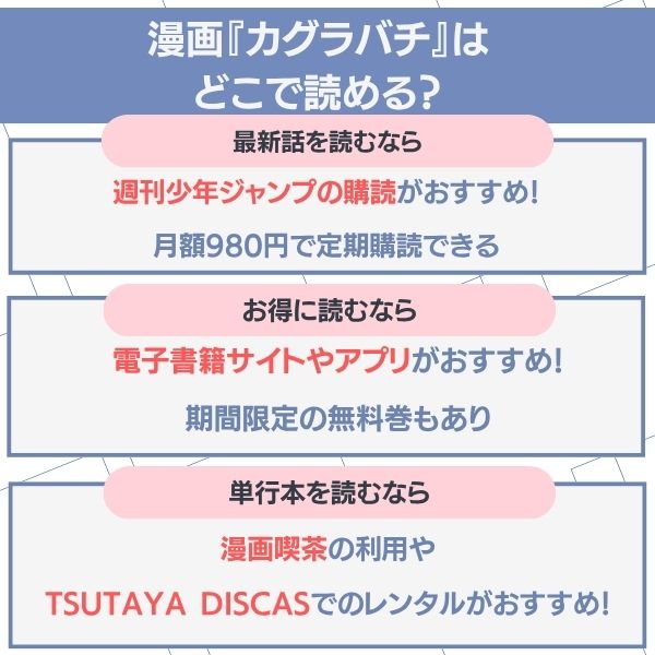 カグラバチ どこで読める