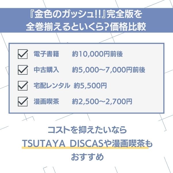 『金色のガッシュ！！』完全版を全巻揃えた場合の価格比較