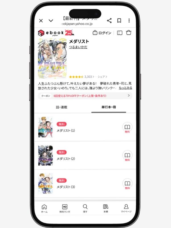 メダリスト 漫画 あらすじ