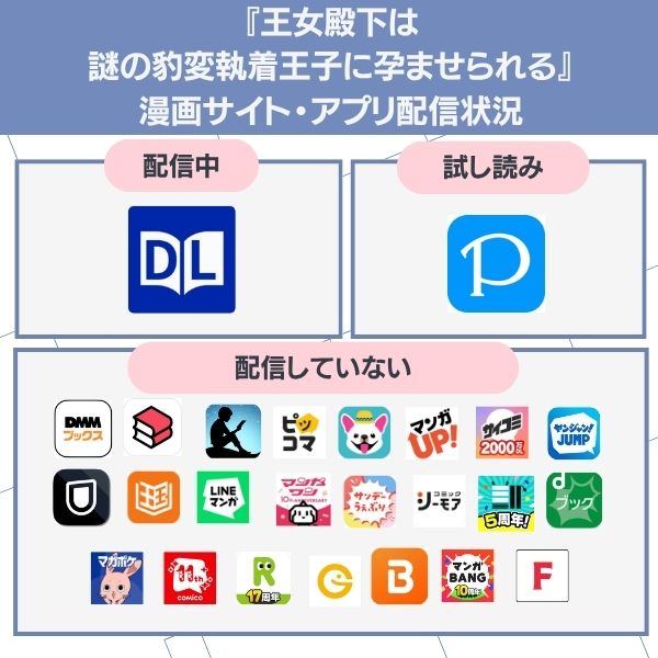 王女殿下は謎の豹変執着王子に孕ませられる 無料 配信状況