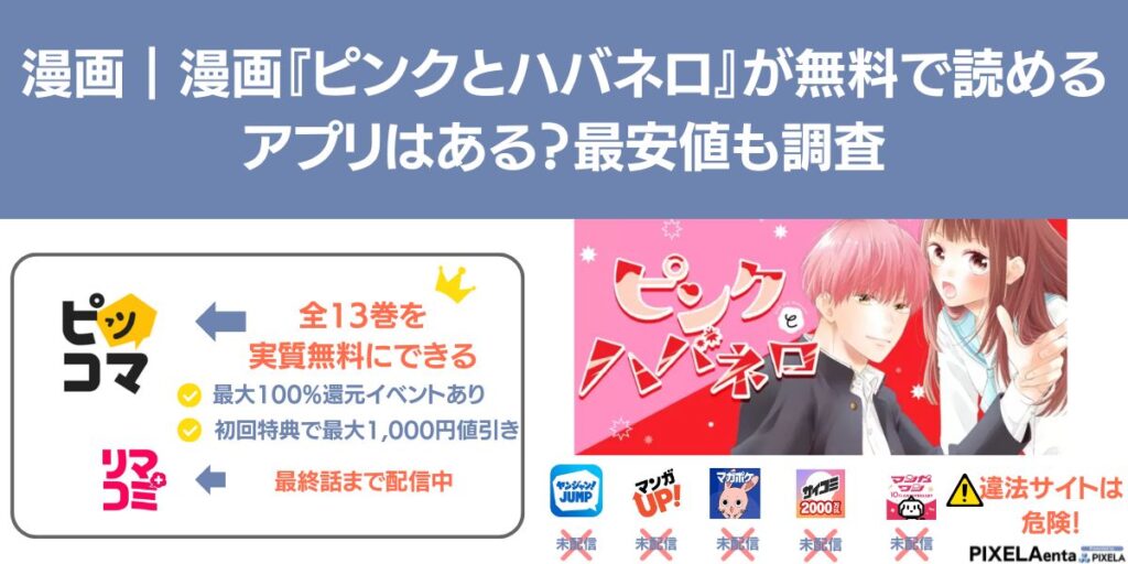 ピンクとハバネロ アプリ