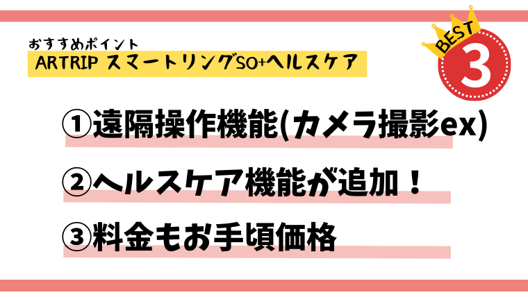 Artripスマートリングのおすすめポイント