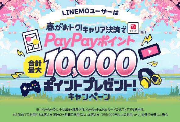 LINEMO キャンペーン