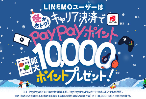 LINEMO キャンペーン