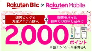 楽天モバイル　キャンペーン