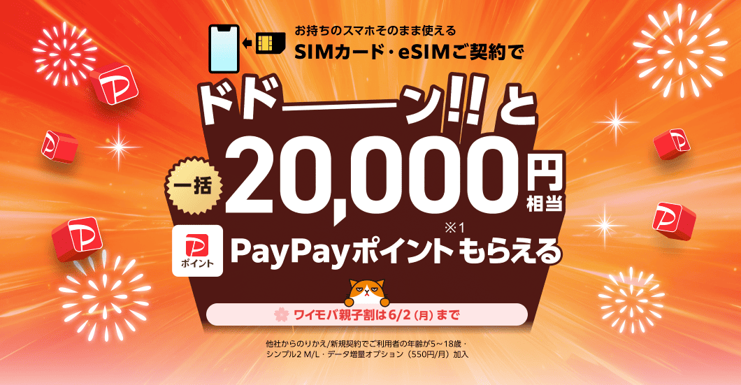 Y!mobile　ワイモバイル