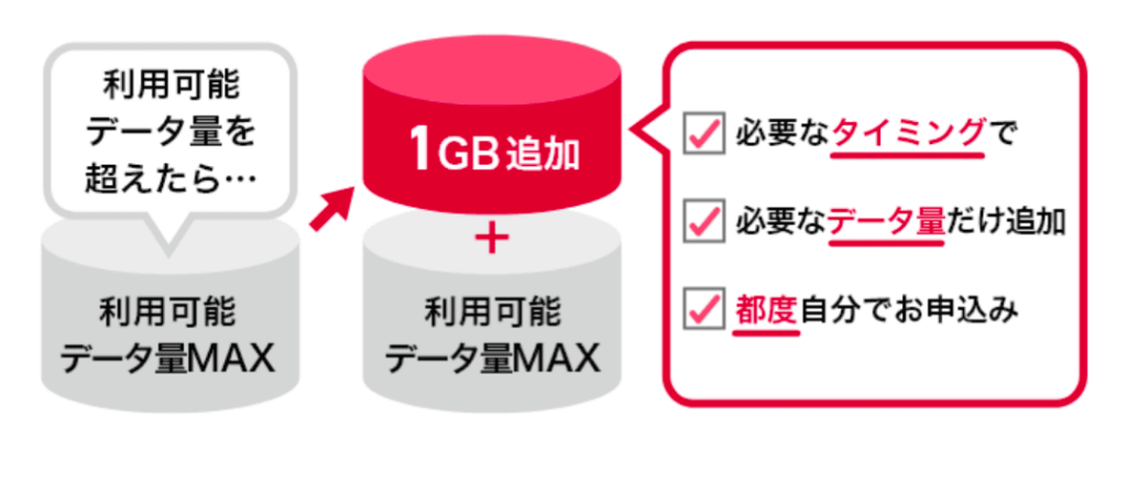 1GB追加オプション