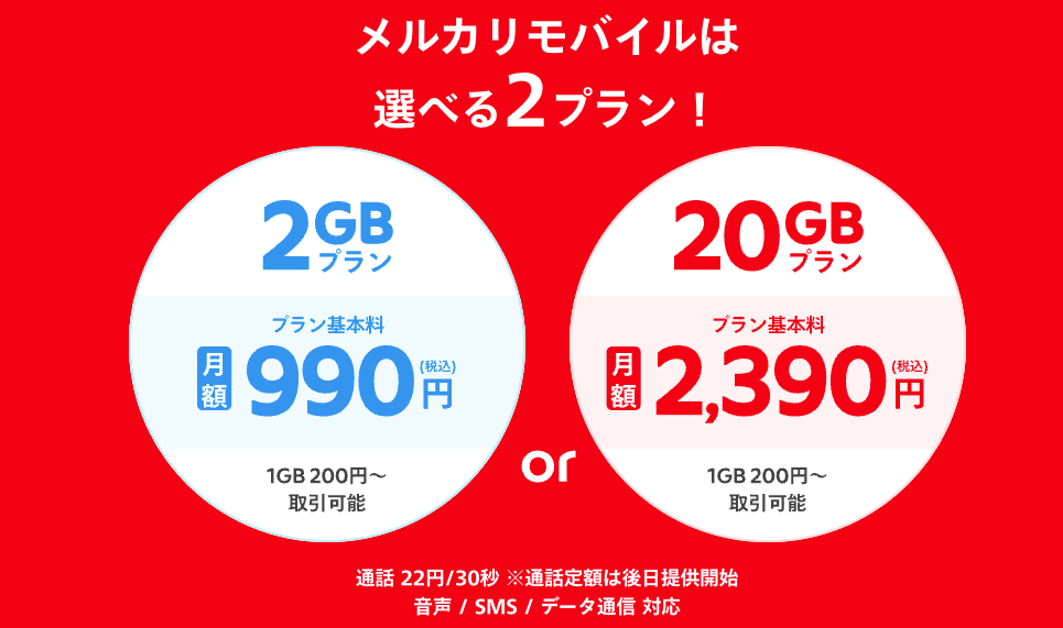 メルカリモバイル