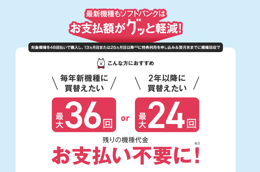 新トクするサポート+ ソフトバンク