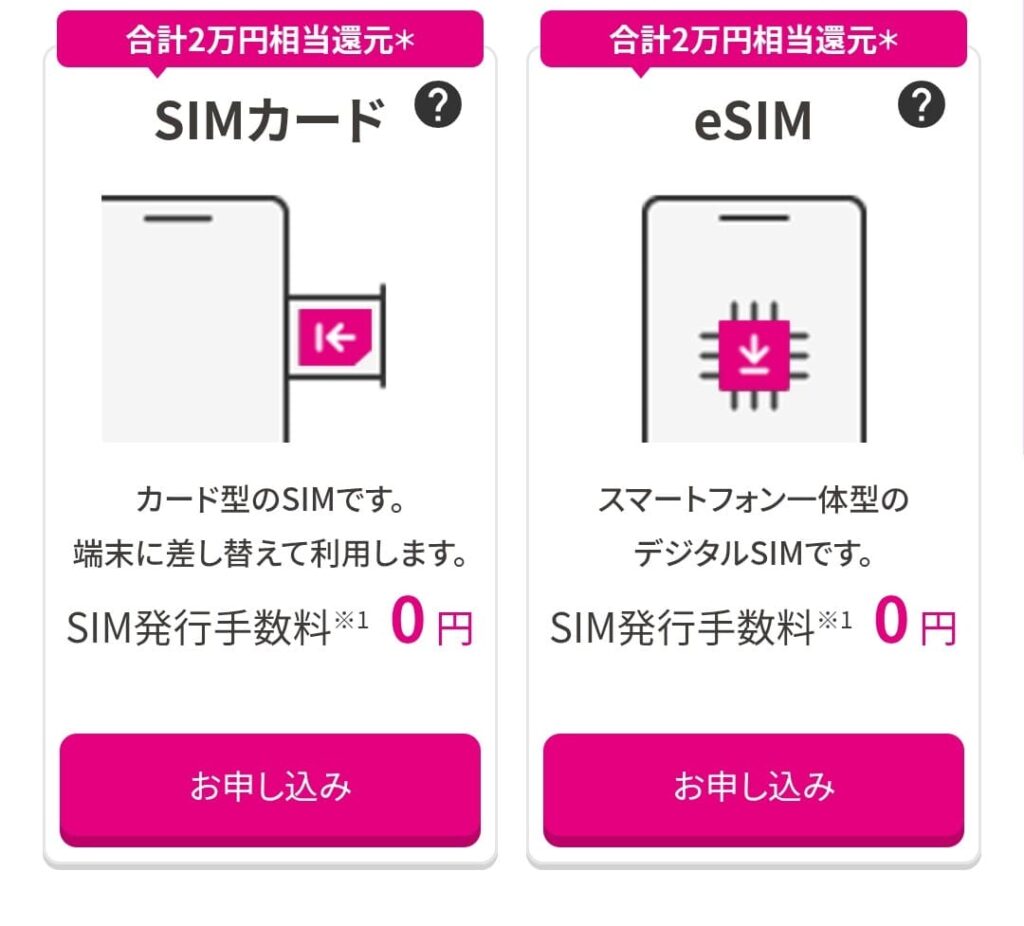 UQモバイル_SIM乗り換え