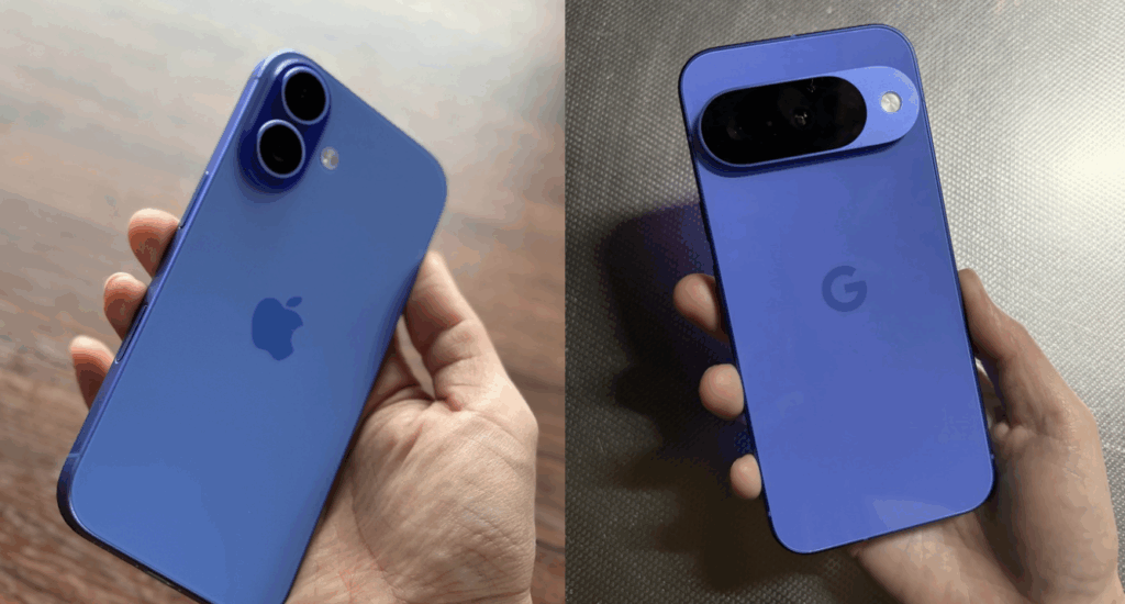 Google-pixel10-iPhone16