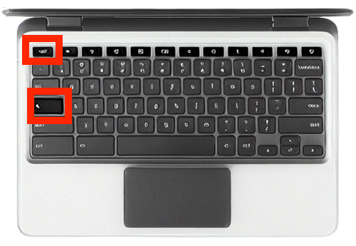 Chromebookのタスクマネージャーを開くショートカットキー